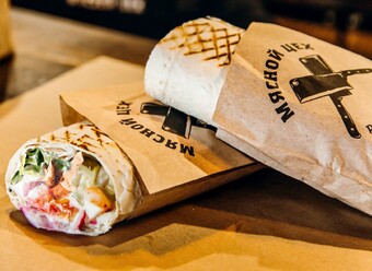 Шаурма Гавайская с куриным филе