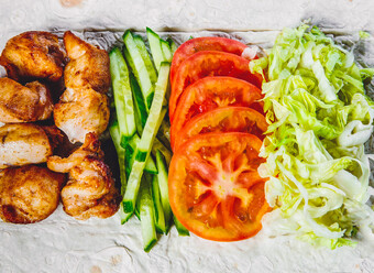 Шаурма классическая с куриным филе